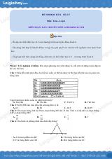 Đề thi học kì 2 Toán 6 - Đề số 7